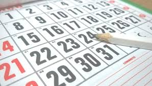 CALENDÁRIO